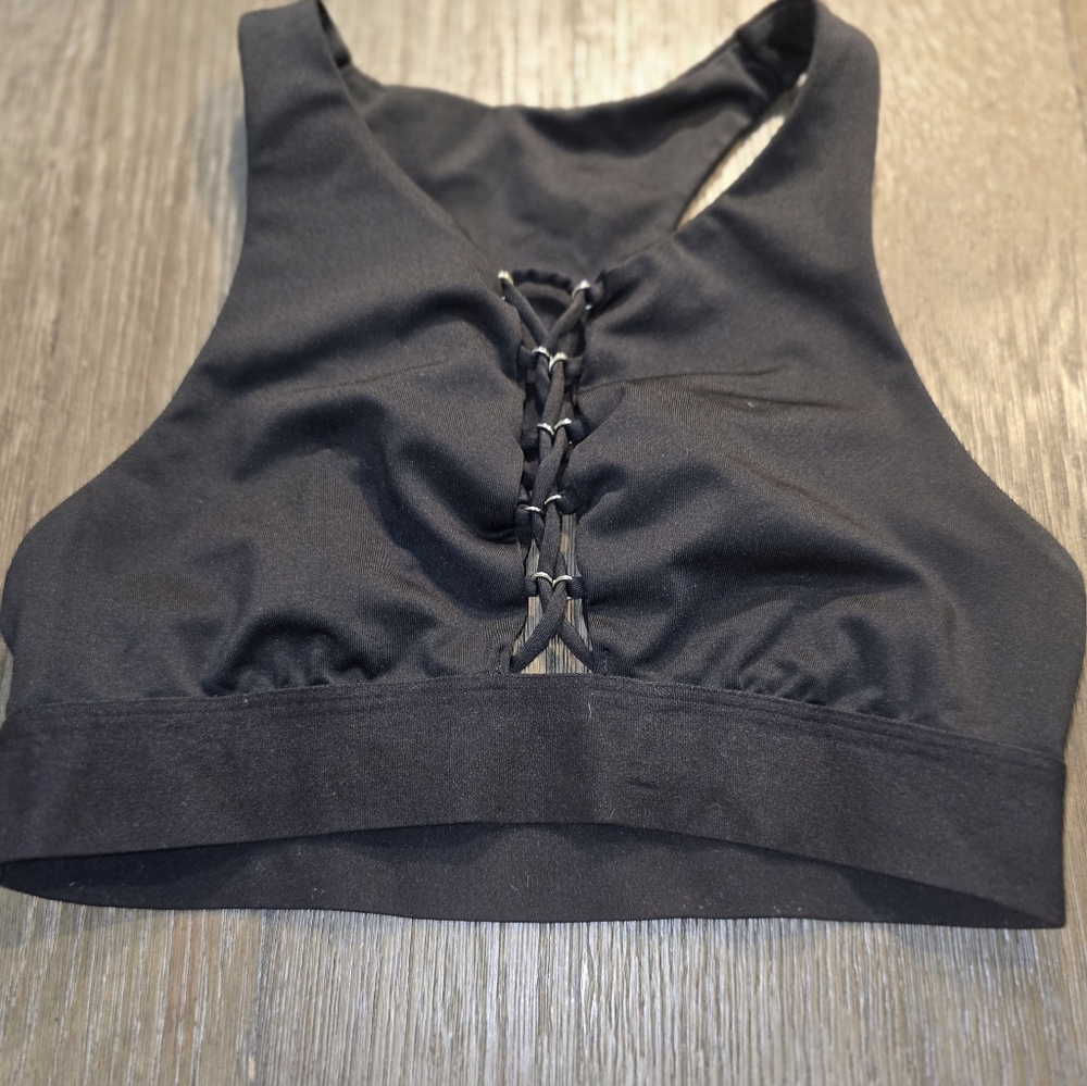 Victoria Secret Sz. Small Black Spoets Bra